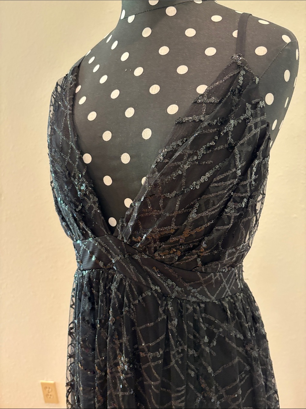 Betsy Johnson Sequin Lace Dress - Picture 5 of 15